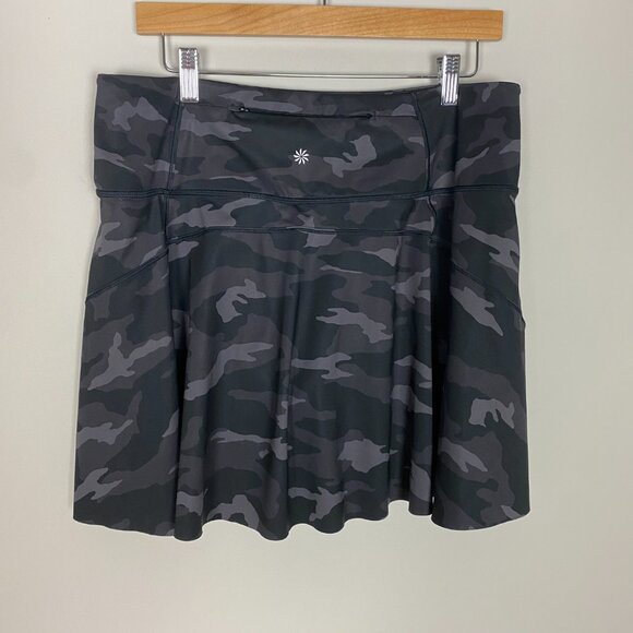 Athleta Ace Printed Tennis Skort 15.5" Camo Print Womens Large - Picture 2 of 7